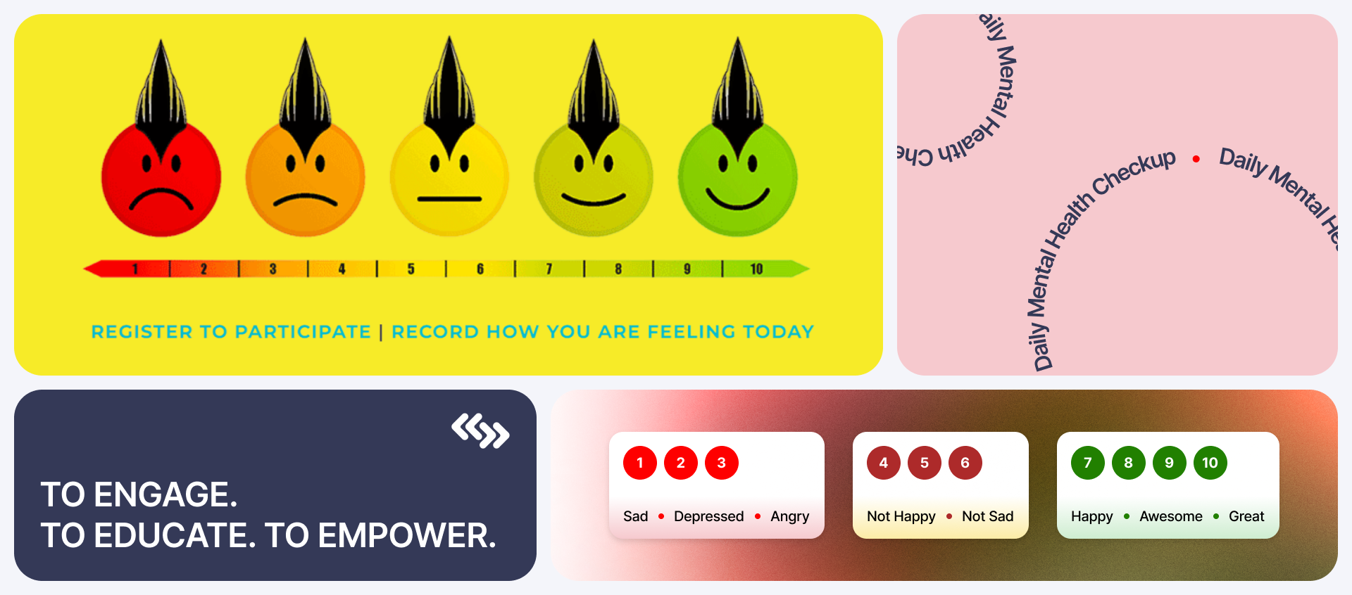 Daily Mental Health Check Platform Mockup - 2 Daily Mental Health Check Platform Mockup - 2