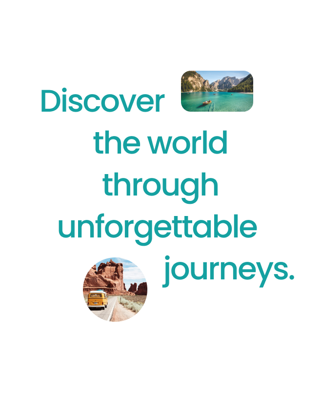 Easy Nomad hero message: Discover the world through unforgettable journeys Easy Nomad hero message: Discover the world through unforgettable journeys