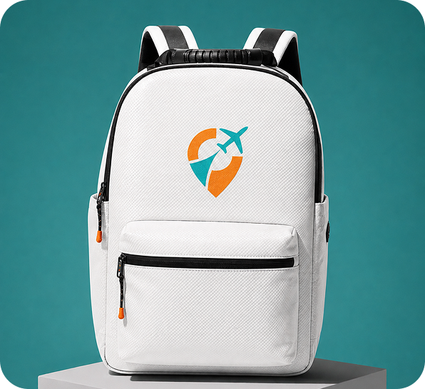 Easy Nomad branded travel backpack Easy Nomad branded travel backpack