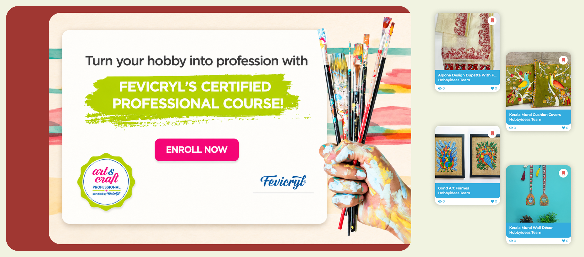 HobbyIdeas Platform Mockup - 2 HobbyIdeas Platform Mockup - 2